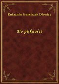 Do piękności - ebook