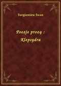 Poezje prozą : Klepsydra - ebook