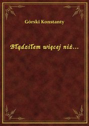 : Błądziłem więcej niż... - ebook