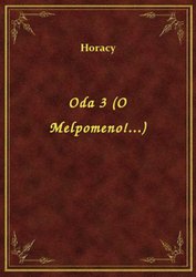 : Oda 3 (O Melpomeno!...) - ebook