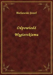 : Odpowiedź Węgierskiemu - ebook