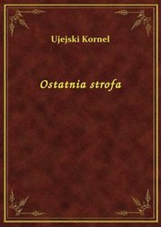 : Ostatnia strofa - ebook